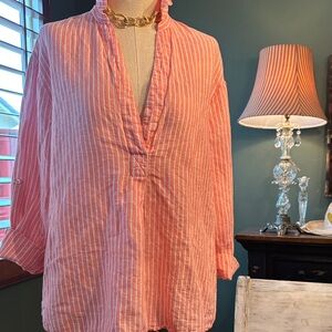 Striped Pink Women's Top